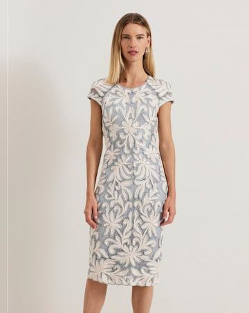 Phase Eight Karima Tapework Midi Dress