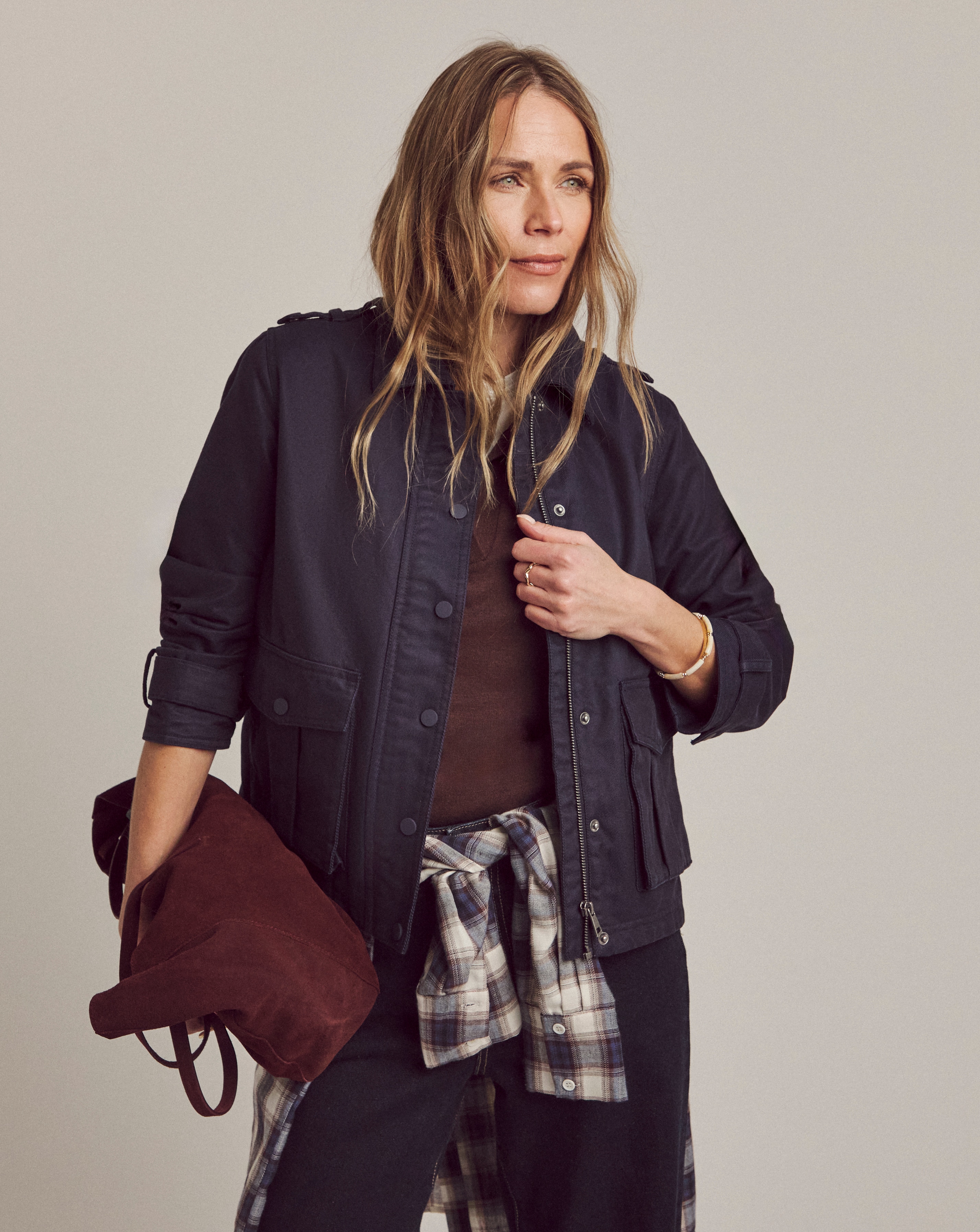 Anthology Leather Trucker Jacket | Fashion World