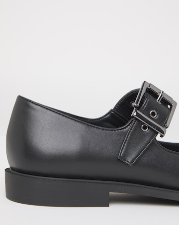 Radiance Square Toe Mary Jane Shoes Wide E Fit