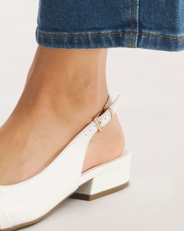 Susanna Slingback Shoe With Trim - Extra Wide Fit (EEE)