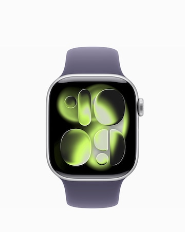 Apple Watch Series 11 GPS + Cellular 46mm - Purple Fog Sport Band - M/L