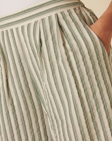 Nobody's Child Parker Green Stripe Trouser