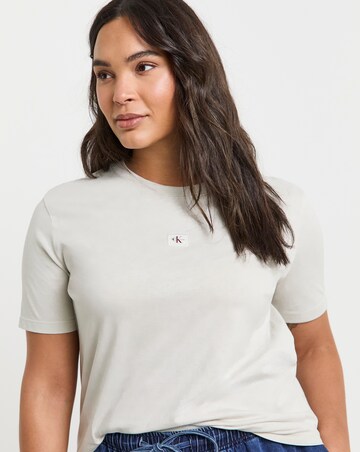 Calvin Klein Jeans Plus Woven Label Regular Tee
