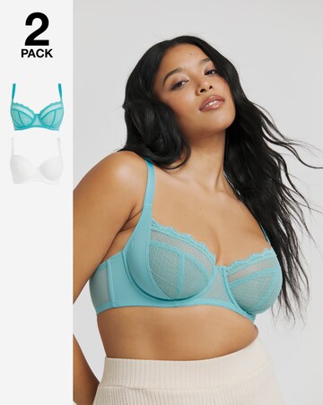 Dorina Curves Imani 2 Pack Full Cup Wired Bras