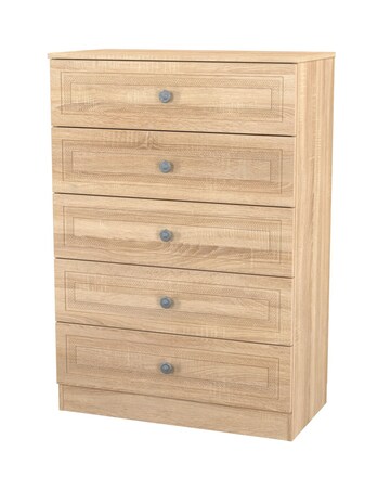 Richmond Ready Assembled 5 Drawer Chest
