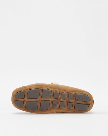 Barbour Monty Moccasin Slipper - Camel