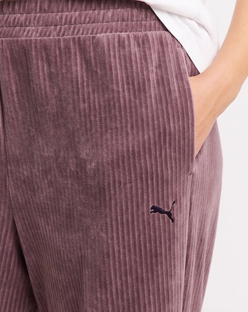 PUMA Essential Valour Rib Straight Pants