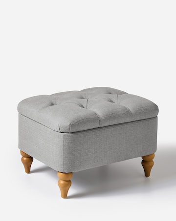 Julipa Mae Fabric Storage Ottoman