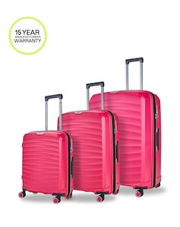 Rock Sunwave 3pc Suitcase Set