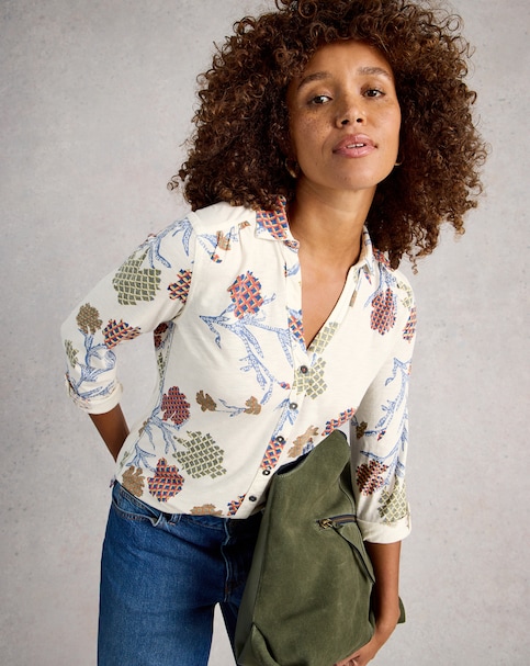 White Stuff Annie Jersey Shirt