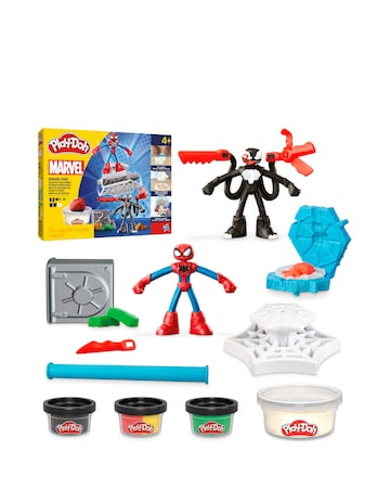 Play-Doh Marvel Spider-Man Launch & Slice Battle Playset