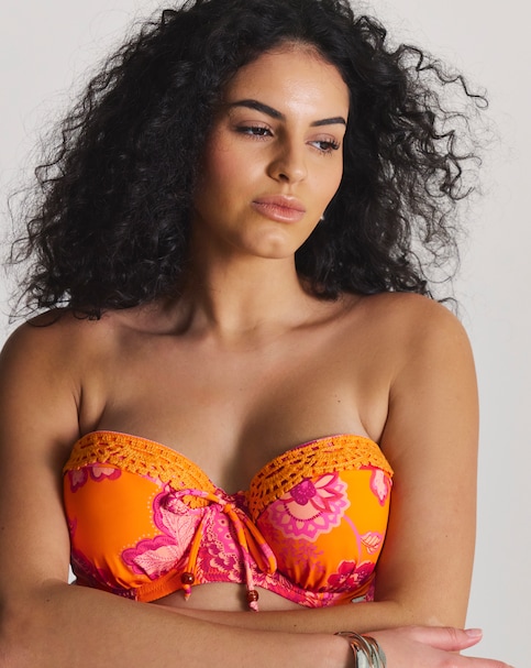 Figleaves Underwired Bandeau Bikini Top