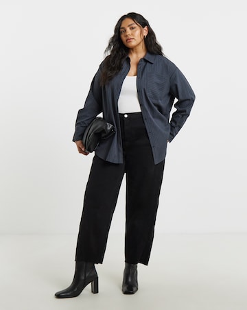 Oversized Pinstripe Shirt