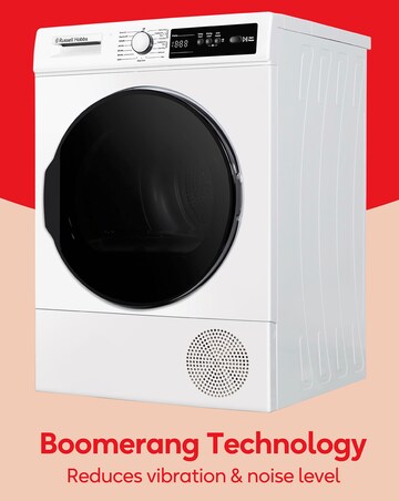 Russell Hobbs RH9HPTD111W 9kg Heat Pump Tumble Dryer White + Install