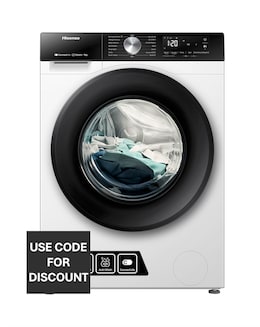Hisense 3S Series WF3S9043BW3 WiFi-enabled 9kg 1400 Spin Washing Machine - White