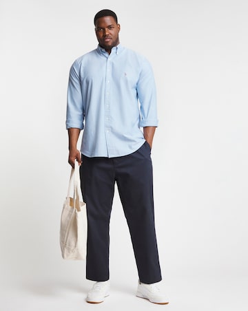 Polo Ralph Lauren Blue Classic Fit Long Sleeve Oxford Shirt