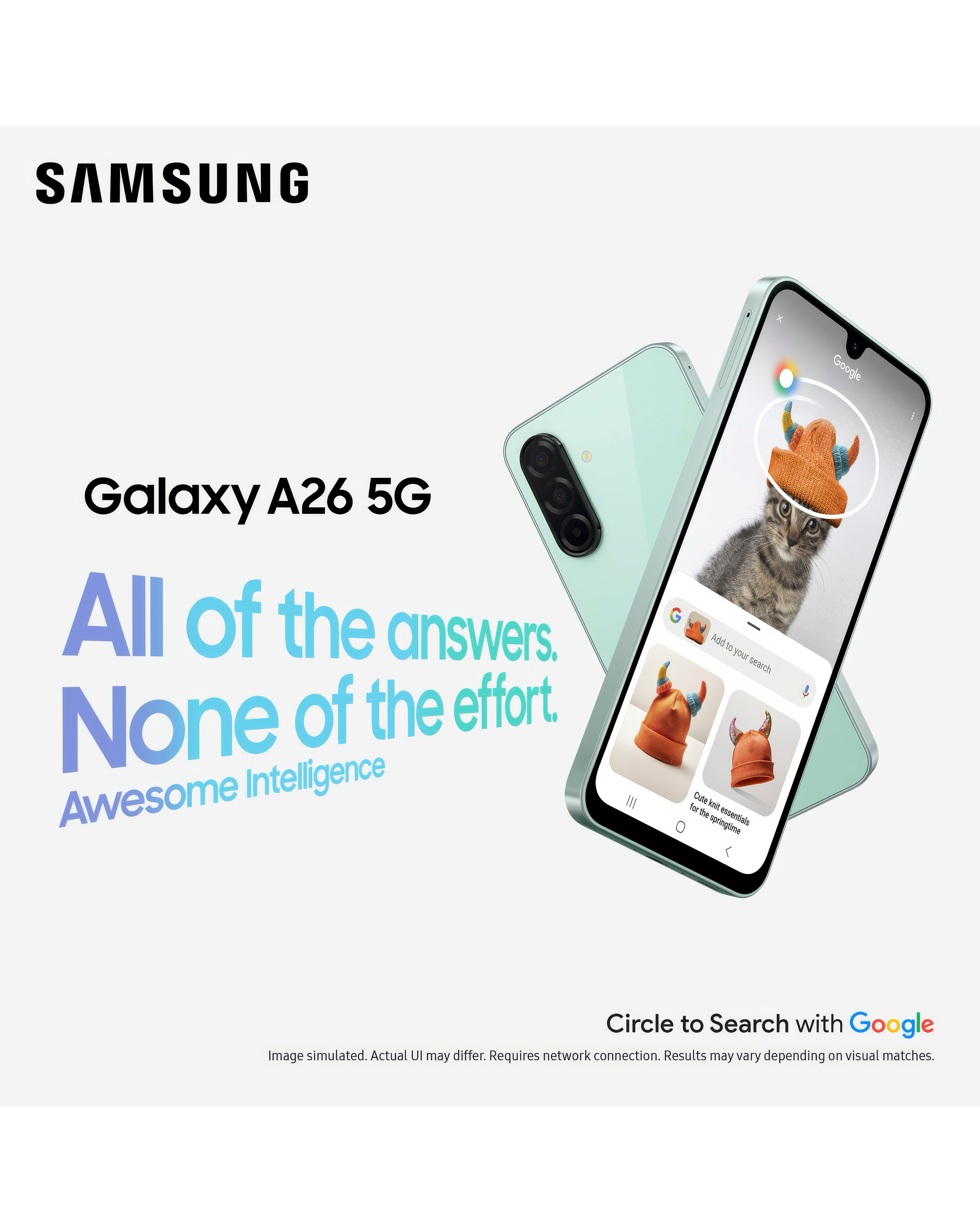 Samsung Galaxy A26 5G 256GB - White | Fashion World