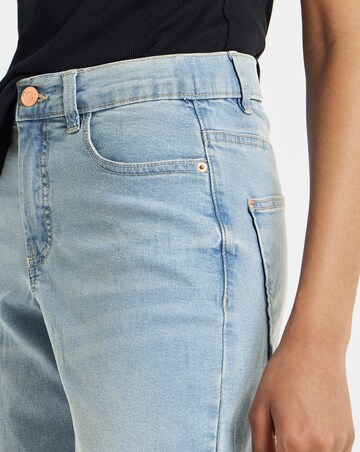 Simply Be Light Wash 24/7 Boyfriend Jeans