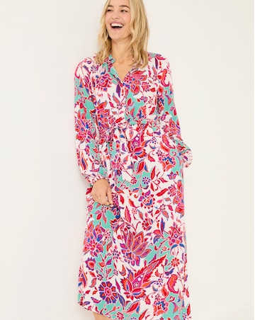 FatFace Scheana Floral Midi Dress