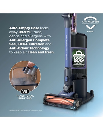 Shark PowerDetect Speed Clean and Empty Pet Pro Cordless Vacuum IA3241UKT