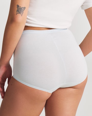 Sloggi (3 Pack) Cotton Basic Maxi Knickers Mint Multi