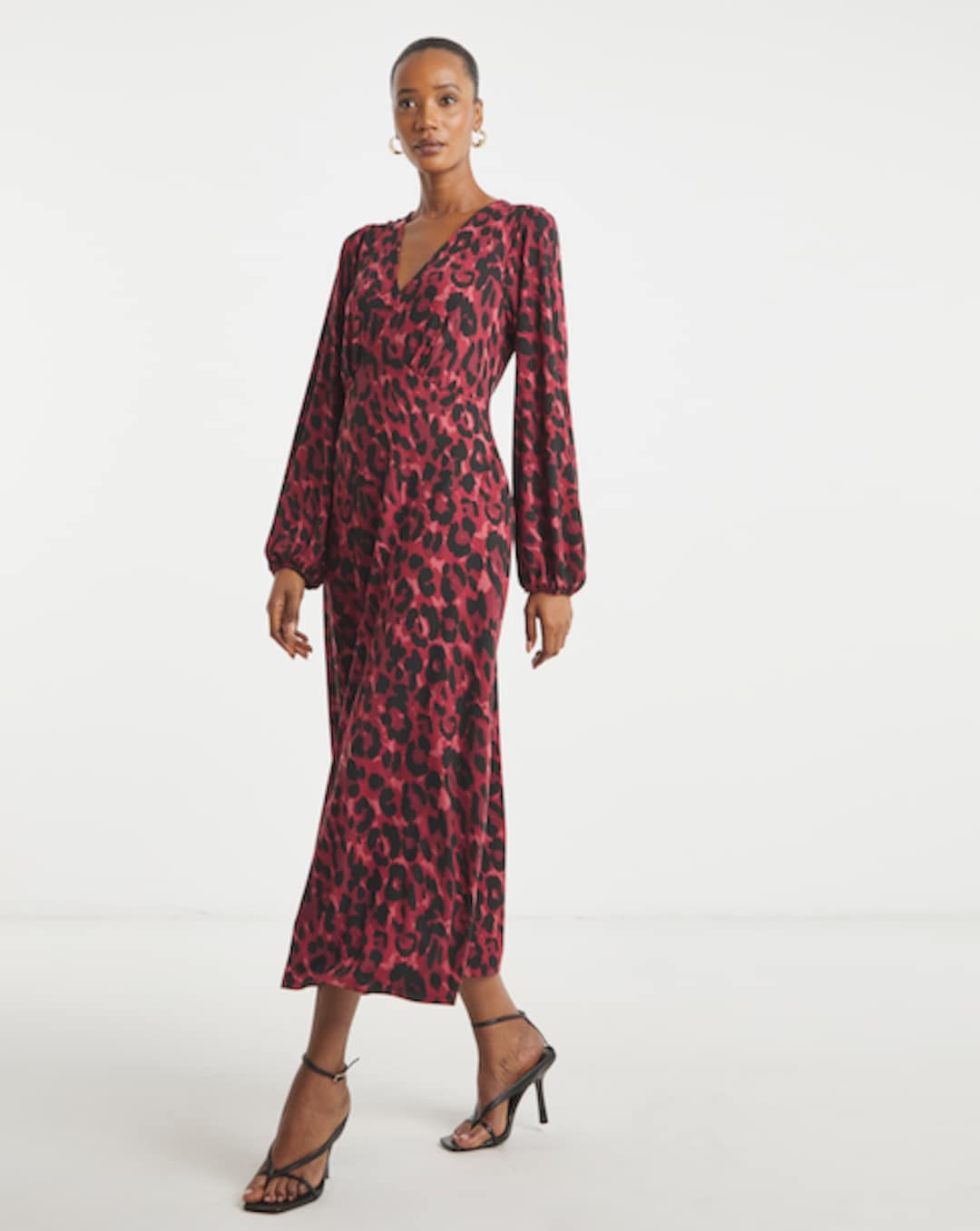 long sleeve tea dress uk Long Sleeve Textured Jersey Tea Dress
