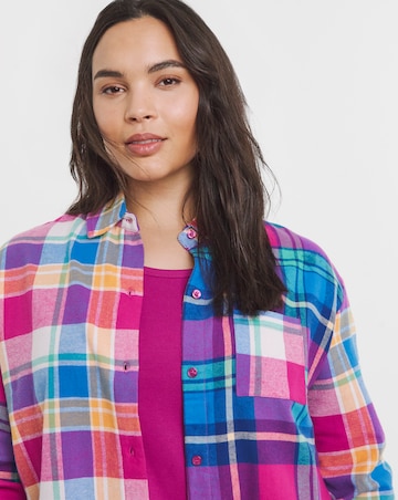 Cotton Rich 3 Piece Flannel Pyjama Shortie Set