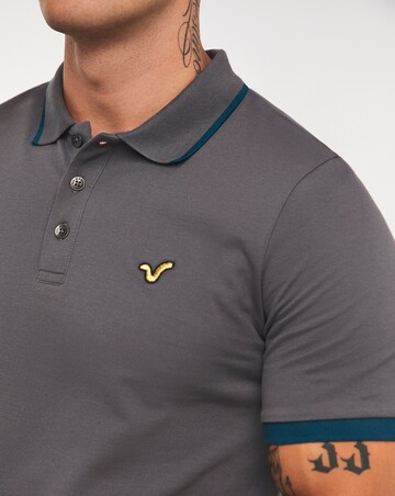 Voi Contrast Collar Polo Long Length