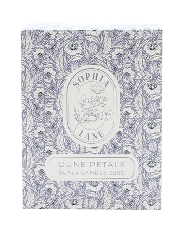 Sophia Lane Dune Petals Floral Candle - 250g