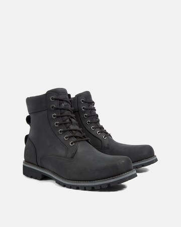 Timberland Rugged Mid Lace Waterproof Boot - Black