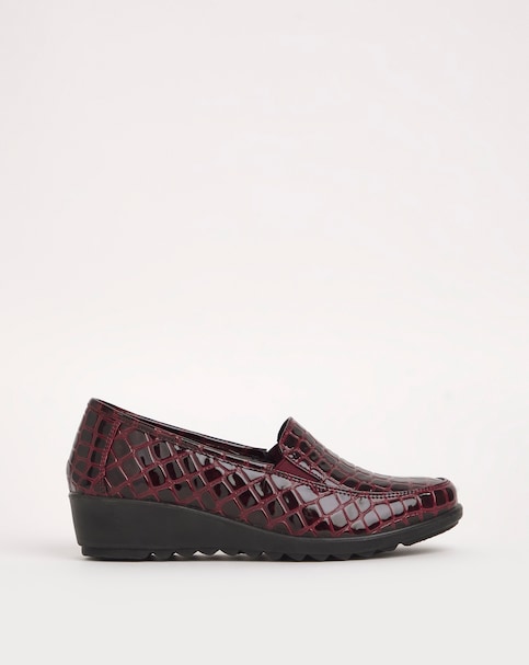 Cushion Walk Twin Gusset Loafers Extra Wide EEE Fit