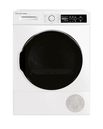 Russell Hobbs RH8HPTD1E12W 12 Series 8kg Heat Pump Tumble Dryer - White
