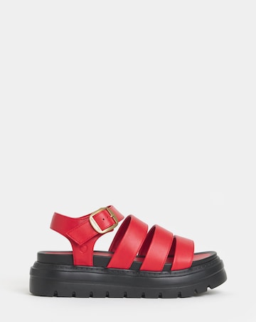 Heavenly Feet Saffron Fisherman Chunky Sandals - Extra Wide Fit (EEE)