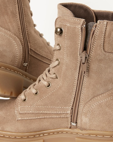 FatFace Eliza Suede Lace Up Boot