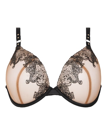 Playful Promises Tiger Embroidered Full Cup Bra