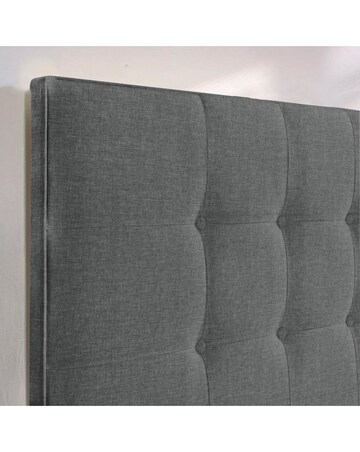 Airsrpung Blyth Buttoned Fabric Headboard