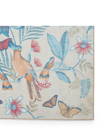 Catherine Lansfield Amaya Tropical Birds Rug
