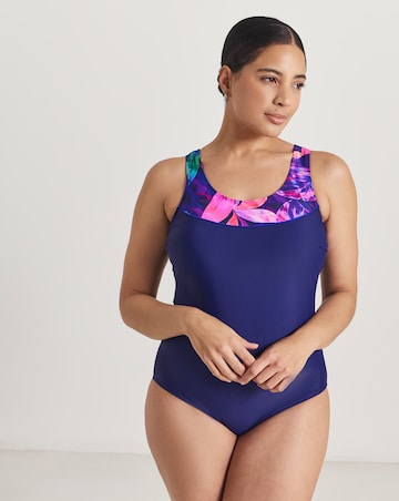 Beach To Beach Sports Scoop Neck Swimsuit