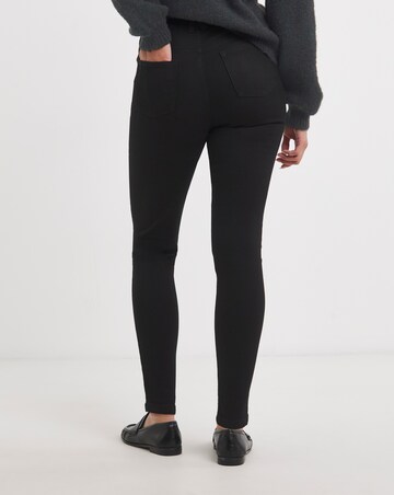 Super Stretch Premium Denim Black Skinny Jeans