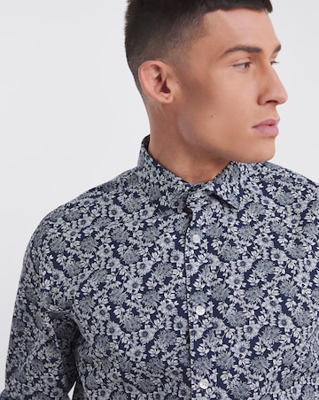 Jacamo Premium Formal Floral Print Shirt