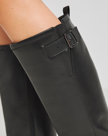 Winona Smart Leather Riding Boots - Extra Wide Fit (EEE) & Curvy Calf