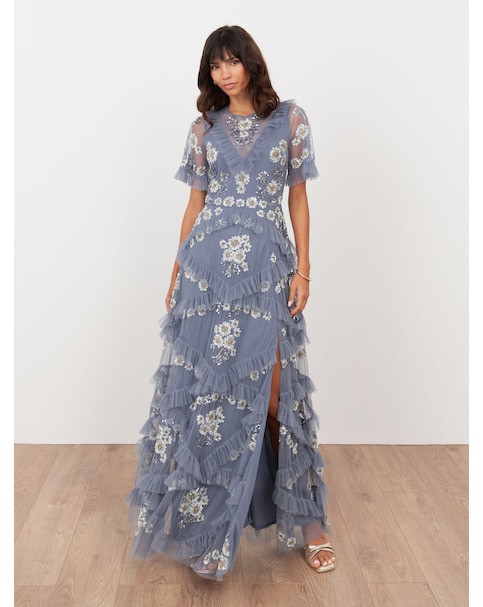 Maya Deluxe Embellished Dress