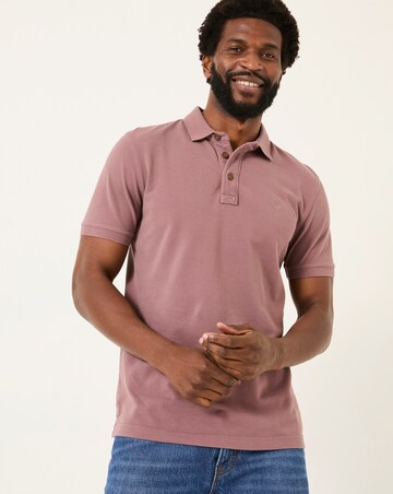 Fatface Pique Polo - Purple