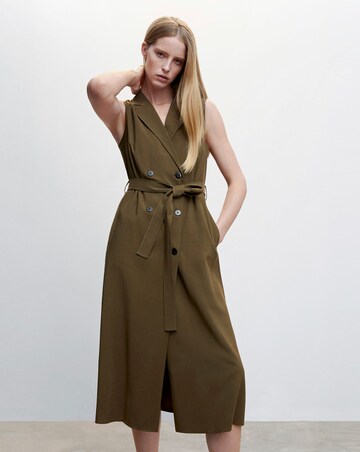 Mango Dorotea Midi Vest Dress