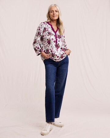 Julipa Pintuck Pure Cotton Top