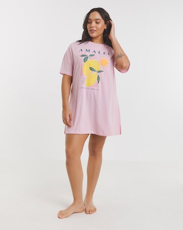 Amalfi Print Value T-Shirt Nightie