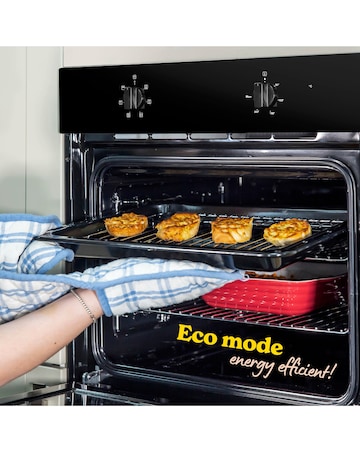 Russell Hobbs RHFEO70042B 70L Built-In Electric Fan Oven Black Install