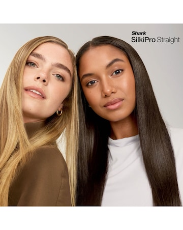 Shark SilkiPro Straight Hair Straightener + Dryer in One Tool HT401UKPK Pink