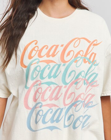 Ecru Coke License T-Shirt