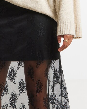 Simply Be Lace Full Maxi Skirt